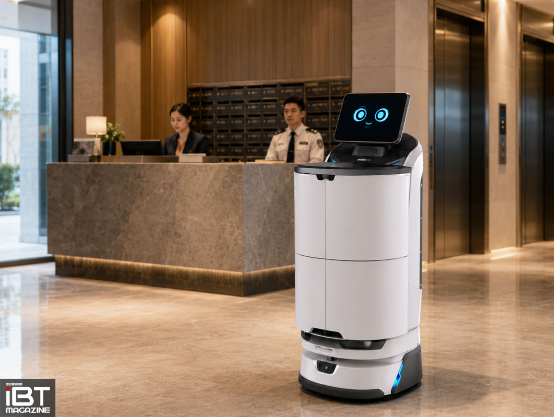 建築-虹盛科技AW900-F2 AI機器人　以密封智慧鎖與138公升儲物空間強化室內配送
